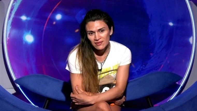 Un cruce inesperado con pruebas reveladas puso en aprietos a la jugadora. Foto: Captura de pantalla Telefe.