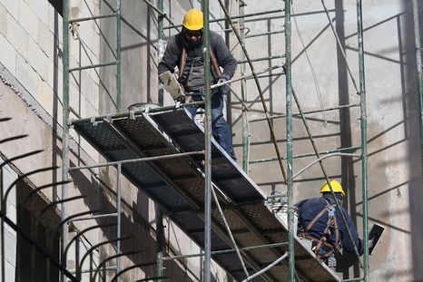 La constrrucción en el Gran Buenos Aires mostró nuevamente un incremento. Foto: ALF PONCE MERCADO / MDZ