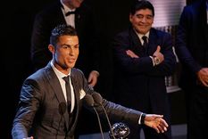 Sin pelos en la lengua: Maradona le dijo al portugués que no joda. Foto: archivo