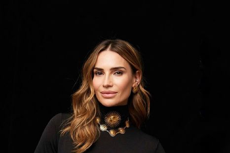 María Vázquez mostró en redes el look que utilizó para cenar en Miami Foto: Instagram María Vázquez