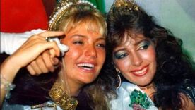 El momento en que Marcela Gaua, última reina de Tunuyán, es coronada. El momento en que Marcela Gaua, última reina de Tunuyán, es coronada.