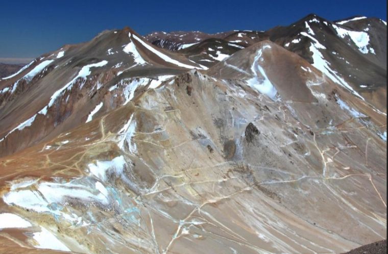 Mina Filo del Sol en Vicuña, Provincia de San Juan Foto: Filo Minning Corp