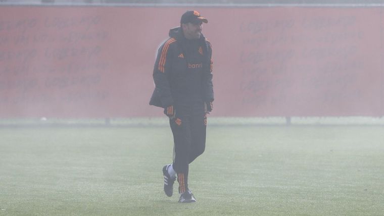 Coudet palpitó el duelo con River. Foto: @SCInternacional