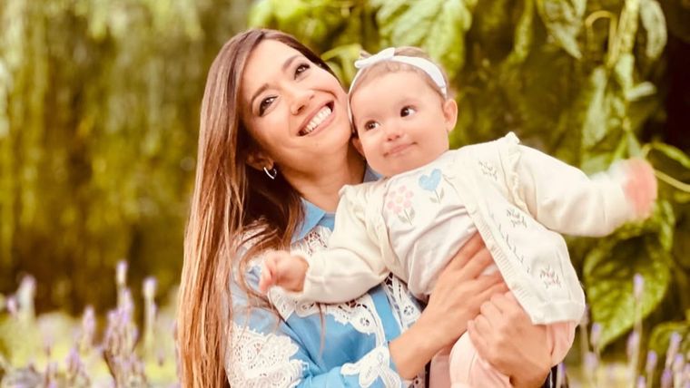 La periodista y su única hija.&nbsp;