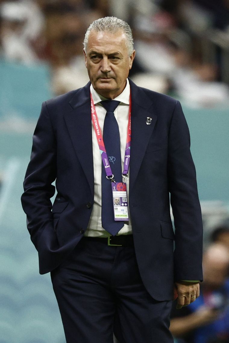 Gustavo Alfaro elogió a Scaloni en la previa del amistoso de esta noche. Foto: EFE