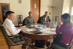 Rodolfo Suarez junto a Pablo Magistocchi. Foto: Prensa Gobierno de Mendoza