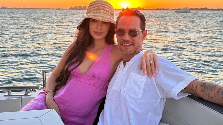 Nadia Ferreira y Marc Anthony En su mejor momento. Foto: @nadiatferreira