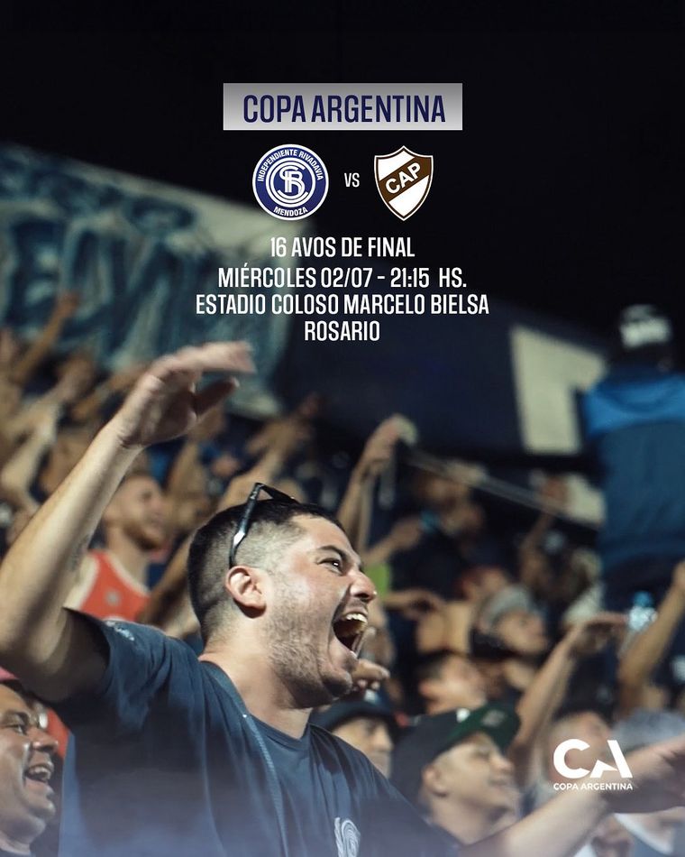 Independiente Rivadavia jugará con Platense el miércoles 2 de julio desde las 21:15 en Rosario por los 16avos de final de Copa Argentina. Independiente Rivadavia jugará con Platense el miércoles 2 de julio desde las 21:15 en Rosario por los 16avos de final de Copa Argentina.