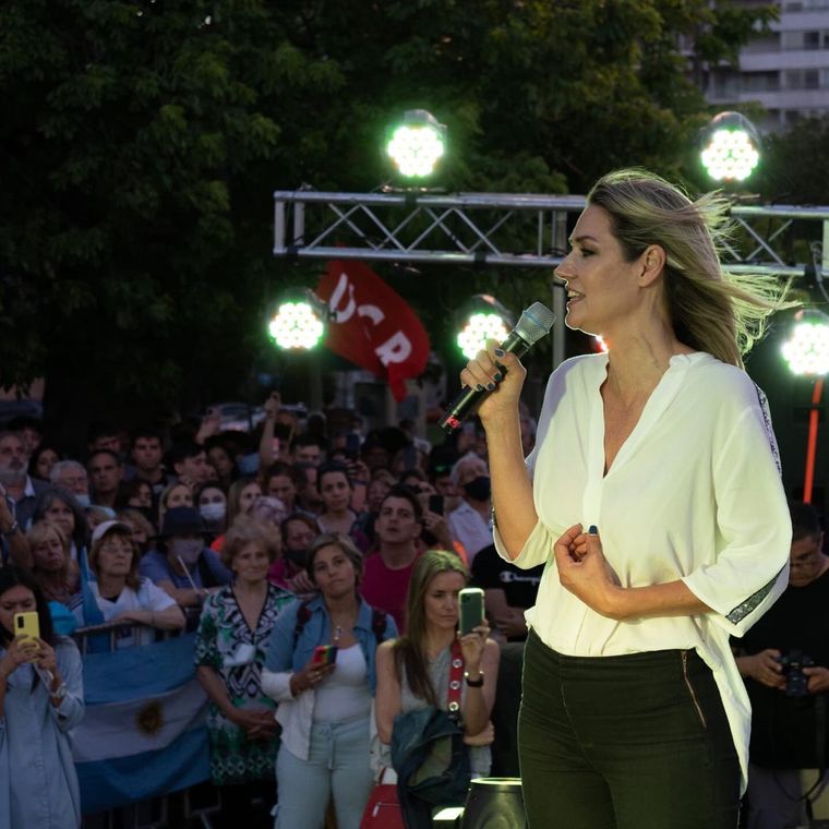 Carolina Losada sorprendió en Santa Fe.