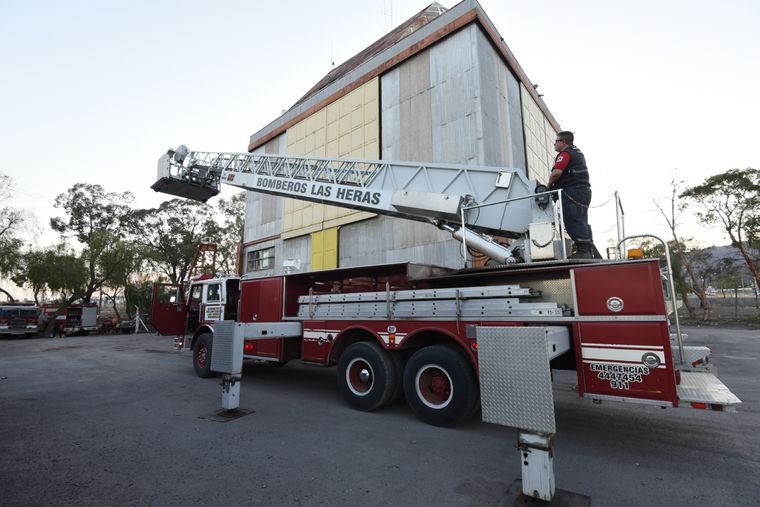 Delincuentes ingresaron al cuartel de Bomberos de Las Heras y luego hubo amenazas telefónicas Foto: Imagen de archivo / Maximiliano Ríos/MDZ