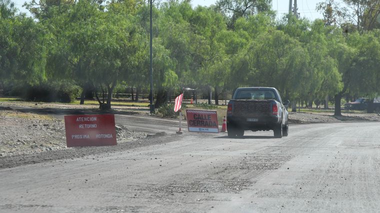 Mejoras en las rotondas y calles del Parque San Martín. Mejoras en las rotondas y calles del Parque San Martín.