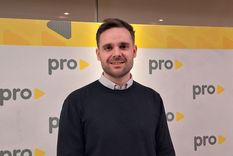 Gabriel Pradines,el presidente del PRO de Mendoza Foto: X:GabrielPradines.