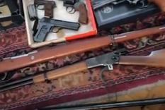 Parte del arsenal. Foto: NA