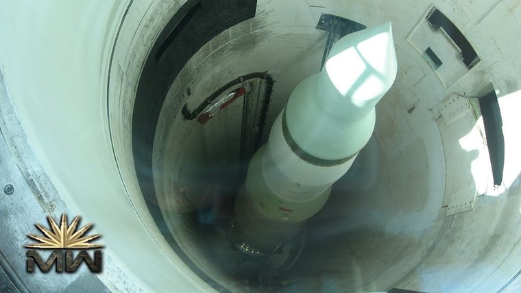El temible Minuteman III, de USA. Foto: Youtube.