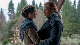 Caitriona Balfe y Sam Heughan se despiden de Outlander&nbsp;