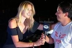 Alina Moine y Marcelo Gallardo tuvieron una relación íntima. Foto: Archivo
