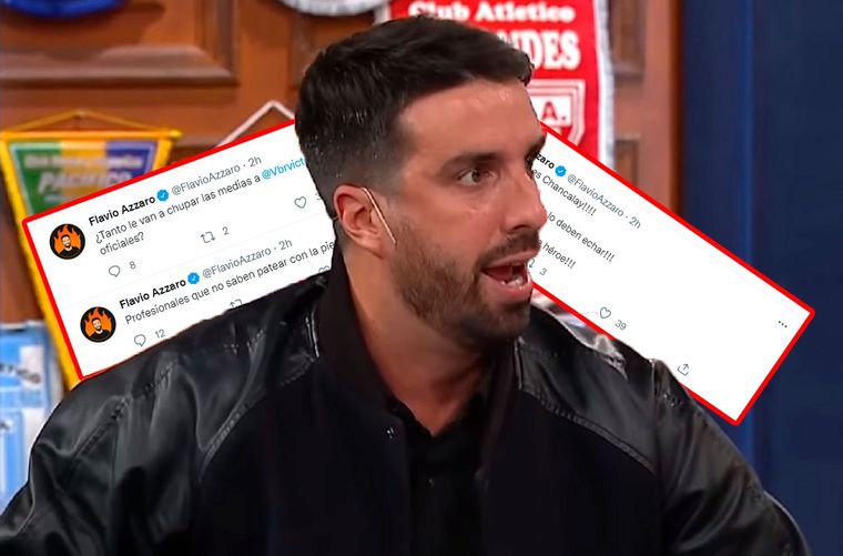 Azzaro explotó contra Gago y Chancalay por la derrota de Racing.