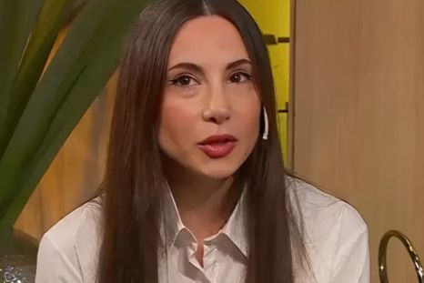 La actriz se mostró relajada y hasta se animó a bromear sobre los nuevos desafíos. / Captura Telefe La actriz se mostró relajada y hasta se animó a bromear sobre los nuevos desafíos. / Captura Telefe