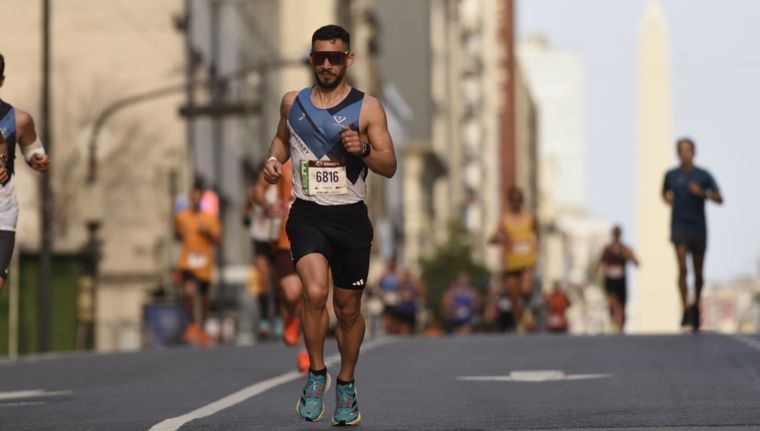 Este domingo, comenzó la Media Maratón de Buenos Aires.