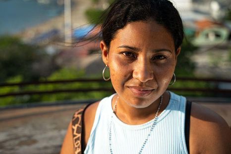 Lizbeth Pérez, sobrina de Alejandro Carranza, conversó con la BBC a mediados de noviembre.