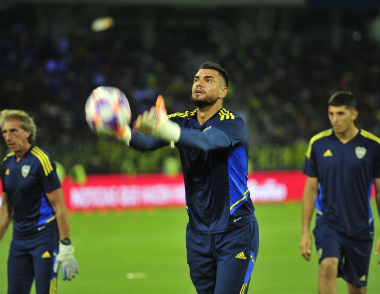 Chiquito Romero fue al banco, pero sumó su primer título en Boca.