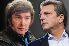 ¿Quién cree será el próximo presidente? Un 47%  piensa que Sergio Massa mientras que el 46% cree que será Javier Milei.  Foto: Montaje Shutterstock y Canva
