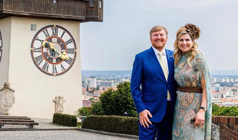 Guillermo y Máxima de los Países Bajos Foto: Instagram @koninklijkhius