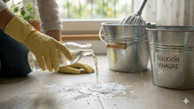 Un ingrediente ideal para la limpieza. Fuente: IA Gemini.