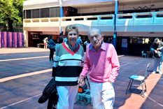 Moises Roitman y su esposa Sarita.&nbsp;