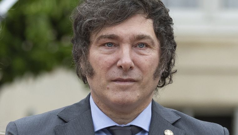 Presidente Javier Milei. Foto: EFE