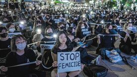 En 2022, un asesinato en el metro de Seúl desató furia por las leyes de acoso de Corea del Sur.