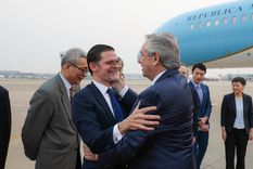 Alberto Fernández viajó a China en sus últimos meses como presidente Foto: Télam Alberto Fernández viajó a China en sus últimos meses como presidente Foto: Télam