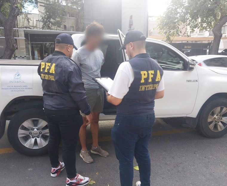 Uno de los buscados por la Justicia de España Foto: Policía Federal