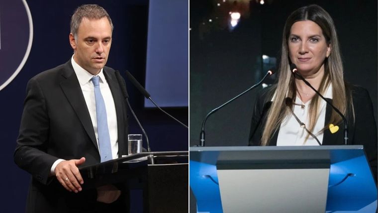 Silvia Lospennato y Manuel Adorni se disputan el segundo lugar según las últimas mediciones. Foto: Montaje MDZ