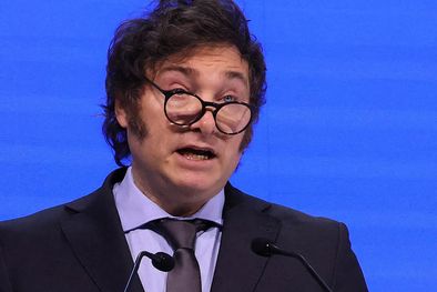 MDZol | Javier Milei dejó un mensaje claro en el foro de Davos: Occidente está en peligro. Foto: NA