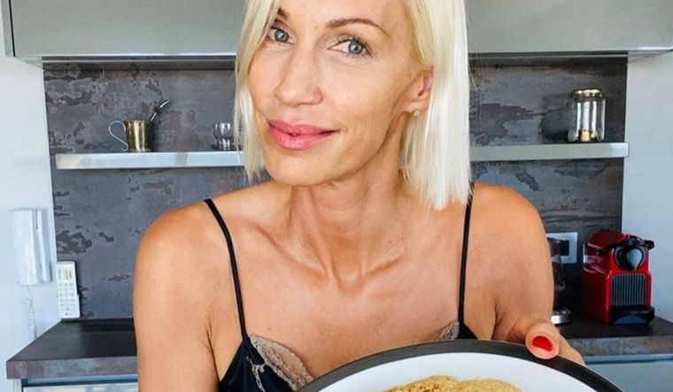 Cómo preparar el pastel de verduras de Ingrid Grudke Foto: Instagram @ingridgrudke