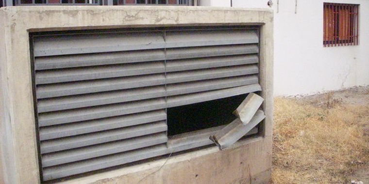 Por este lugar escaparon los seis detenidos, cuatro eran de la banda que asaltó el blindado del Regional. Foto: MDZ