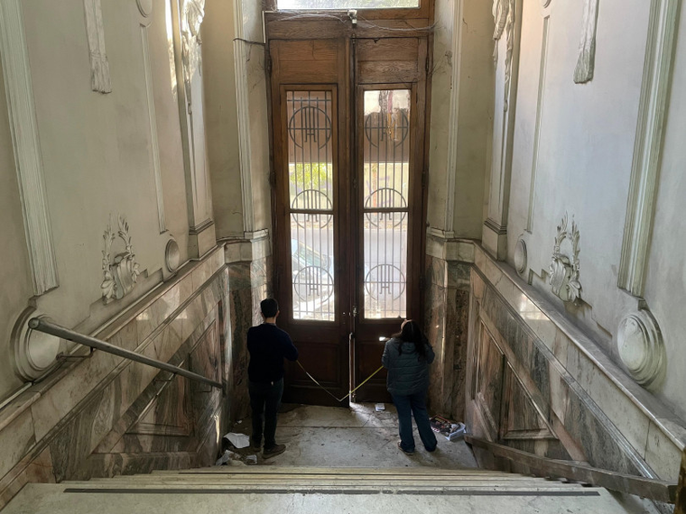 Así lucía la casa durante el relevamiento hecho por estudiantes en 2025. Así lucía la casa durante el relevamiento hecho por estudiantes en 2025.