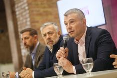 El convenio se realizó entre la Municipalidad encabezada por el intendente Diego Costarelli y Mendoza Fiduciaria. Foto: Prensa Godoy Cruz