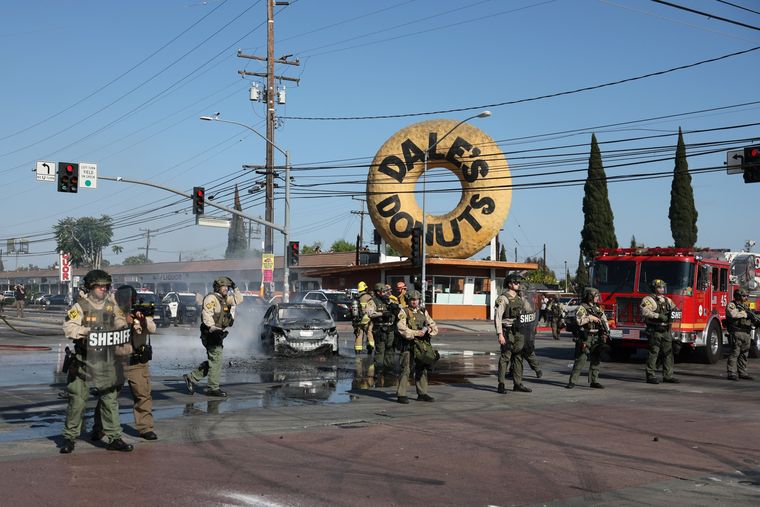 Donald Trump decidió la participación del Ejército de EE.UU. Foto: EFE Donald Trump decidió la participación del Ejército de EE.UU. Foto: EFE