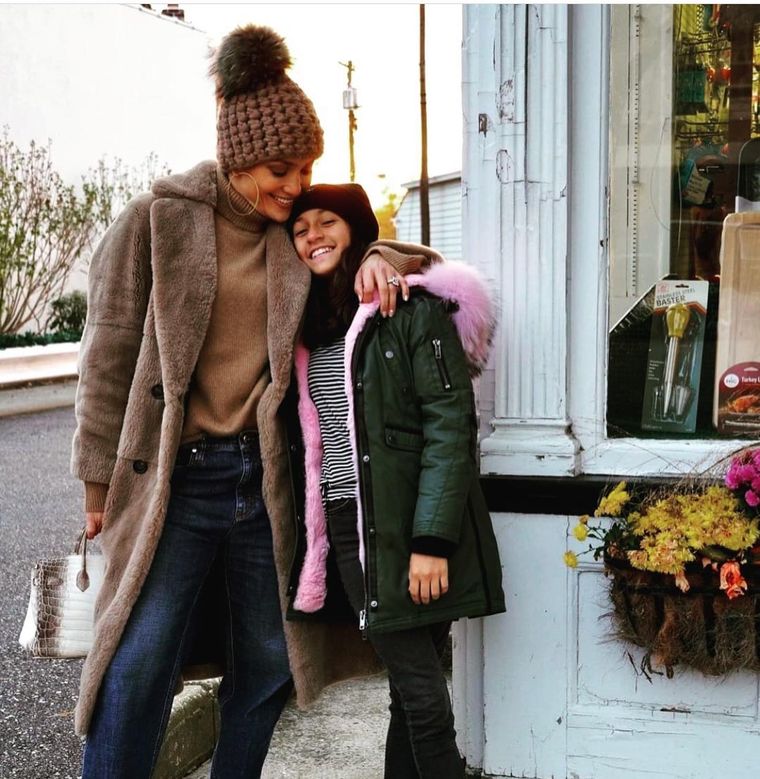 Jennifer Lopez junto a su hija Emme Muñiz Foto: Instagram