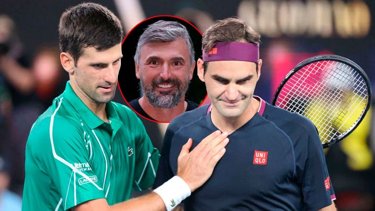 El entrenador de Djokovic aseguró que Nole ganará más títulos que Federer.
