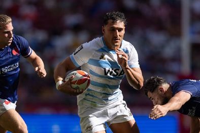 MDZol | Isgró volvió con try. No pudo ser. Foto: Pumas 7s