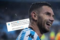 Martínez, la gran figura de Racing. Foto: MDZ Martínez, la gran figura de Racing. Foto: MDZ