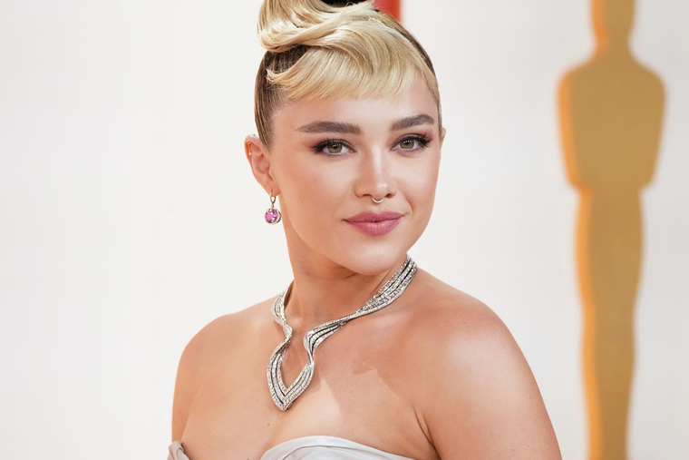 Florence Pugh actuó en la película The Falling.