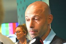 Mascherano habló tras la victoria. Foto: @Argentina Mascherano habló tras la victoria. Foto: @Argentina