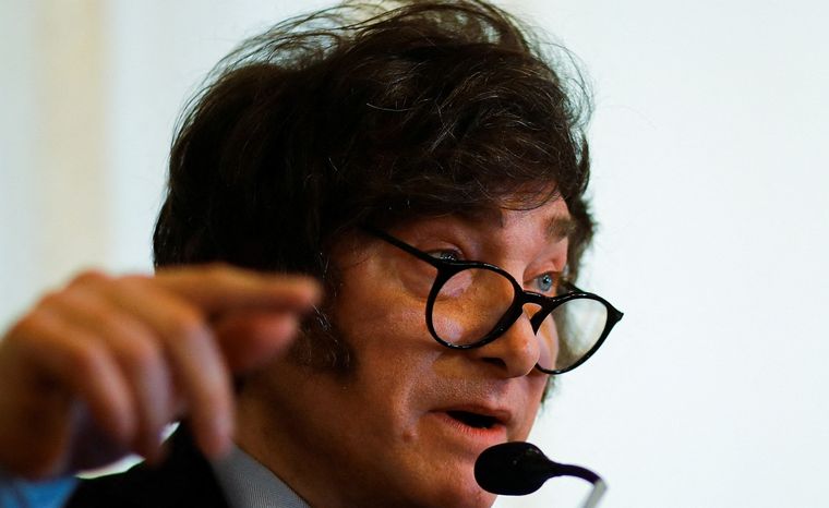 Javier Milei comienza a armar su equipo de profesionales de cara a un eventual gobierno Foto: NA