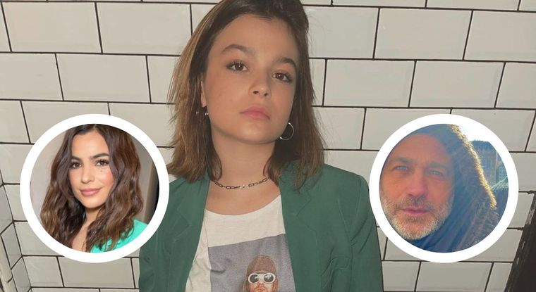 Muna Pauls homenajeó a sus padres, Agustina Cherri y Gastón Pauls, con una emotiva foto La adolescente de 15 años enterneció a sus seguidores