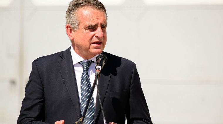 El ministro de Defensa, Agustín Rossi. Foto: TELAM