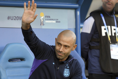 Mascherano no sumó a Brey. Foto: TyC Sports Mascherano no sumó a Brey. Foto: TyC Sports